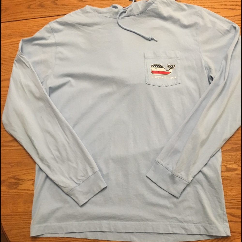Lightweight Vineyard Vines 4th of July Hoodie